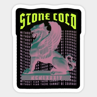 Stone Cold - Hard Rock - Street Design Sticker